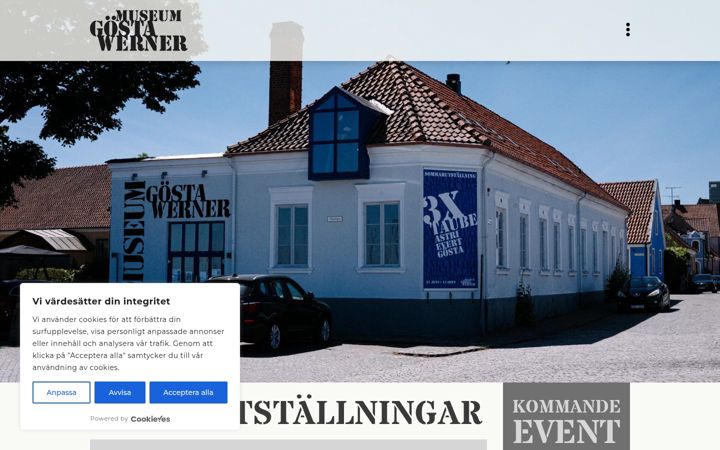 Screenshot of gostawerner.se
