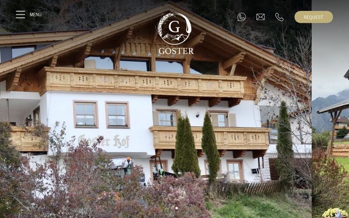 Screenshot di gosterhof.it
