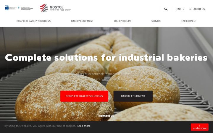 Screenshot of gostolgroup.eu