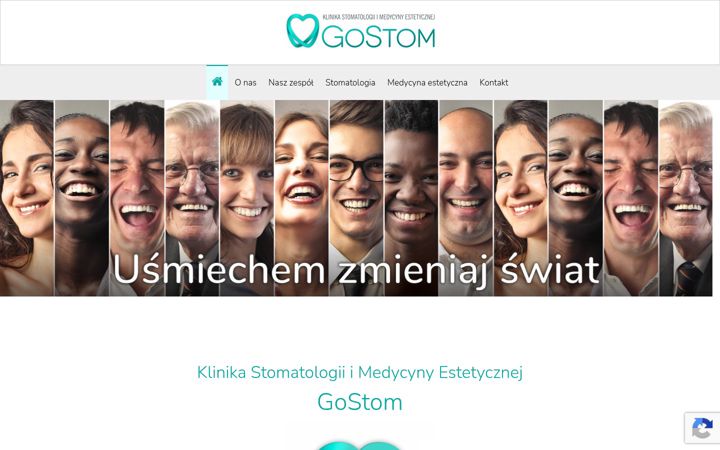 Screenshot of gostom.pl
