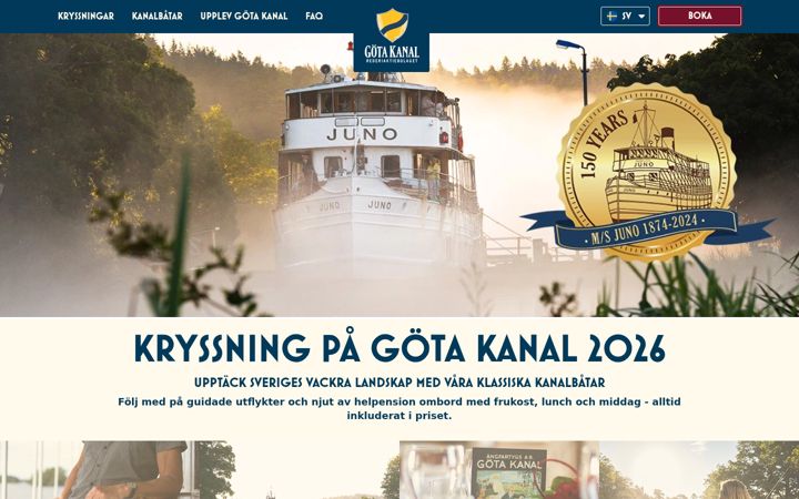 Screenshot of gotacanal.se