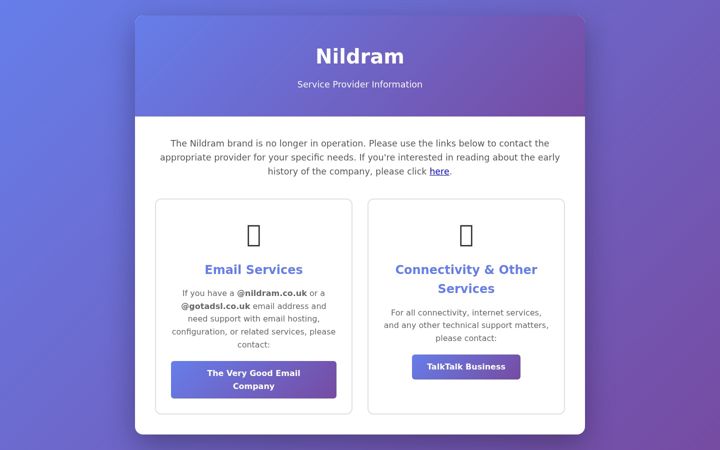 Screenshot of gotadsl.co.uk
