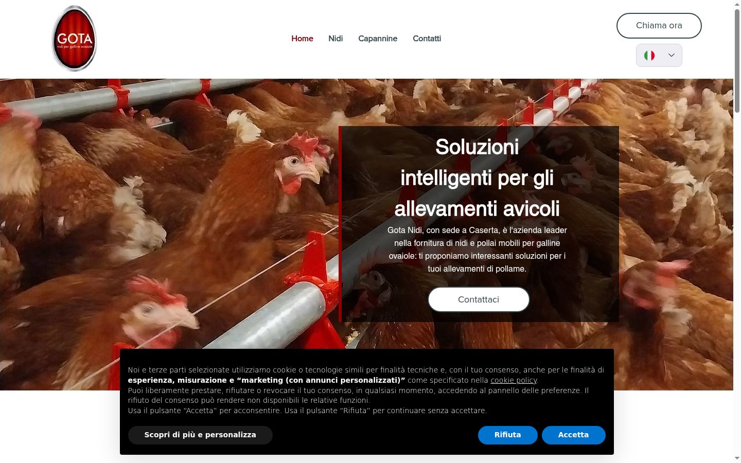 Screenshot tal-banner tal-kunsens muri qabel kwalunkwe interazzjoni