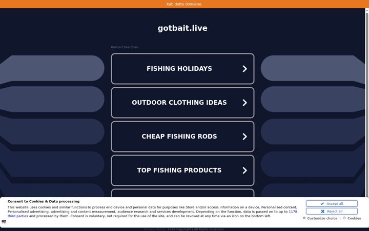 Screenshot of gotbait.live