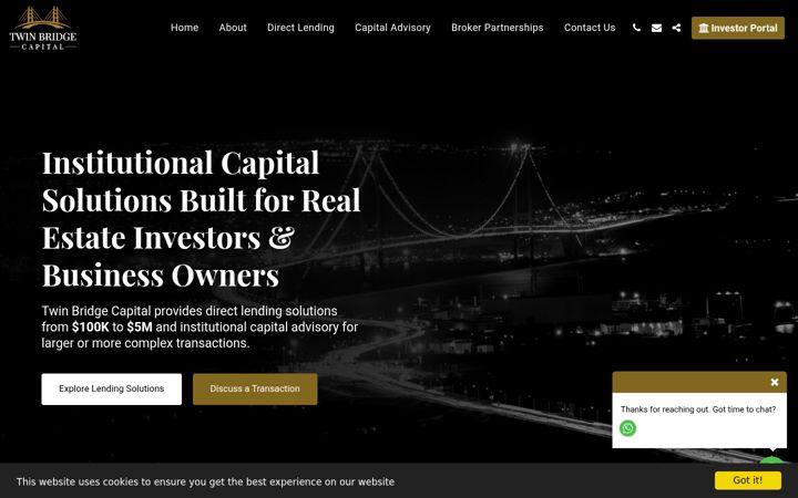 Screenshot of gotbcap.com