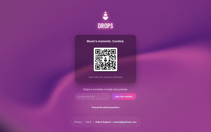 Screenshot of gotdrops.com