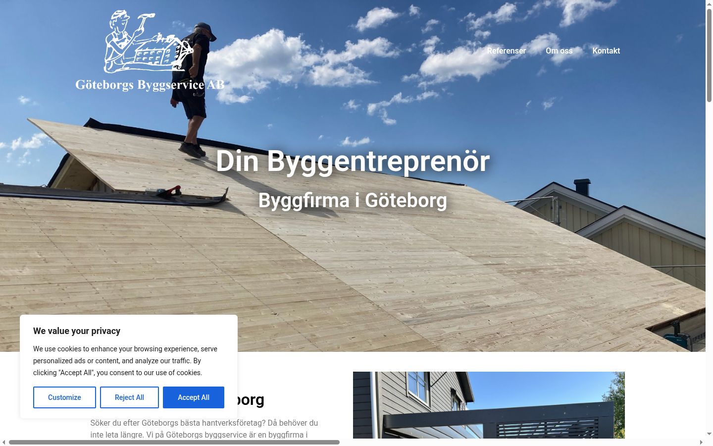 Sutikimo reklamjuostės, rodytos prieš bet kokią sąveiką, ekrano kopija