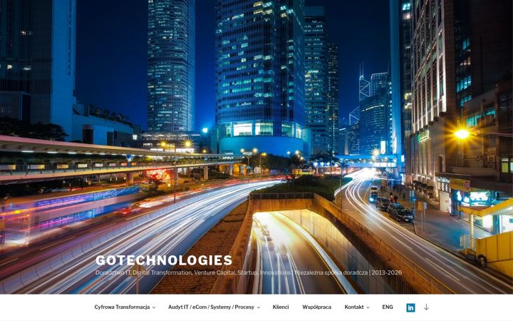 Screenshot of gotechnologies.pl