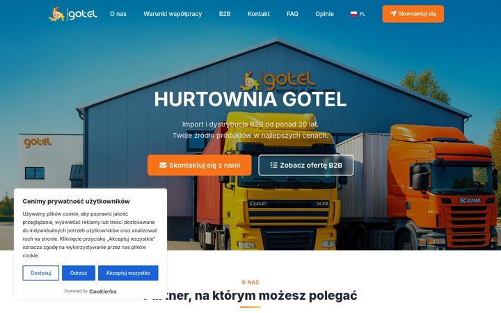 Screenshot von gotel.pl