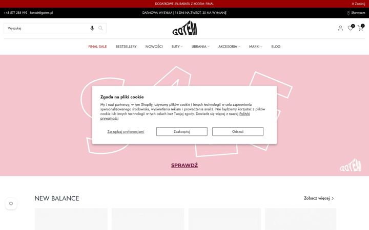 Screenshot of gotem.pl