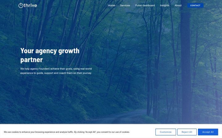 Screenshot of gothrive.uk