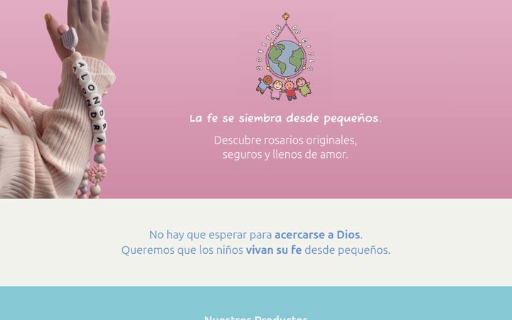 Screenshot of gotitasdecielo.com