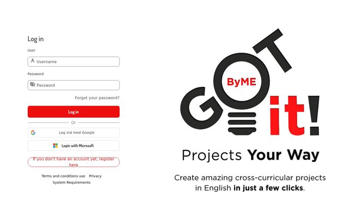 Screenshot of gotitbyme.com