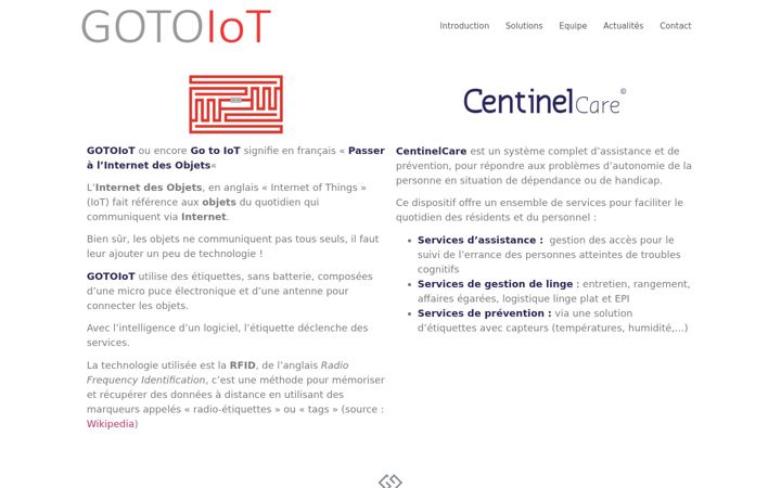 Screenshot of gotoiot.io