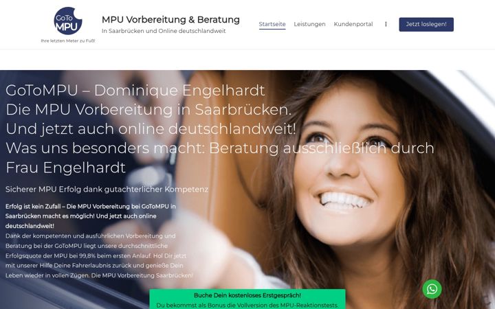 Screenshot of gotompu.de