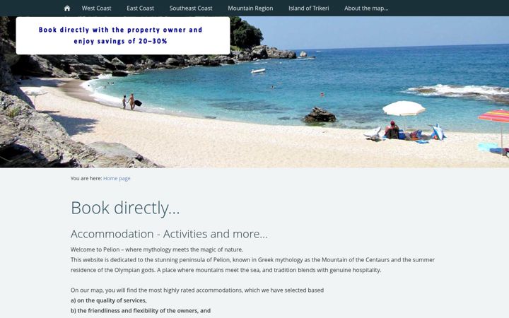 Screenshot of gotopelion.com