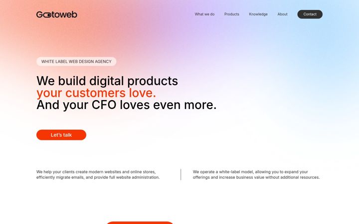Screenshot of gotowebglobal.com