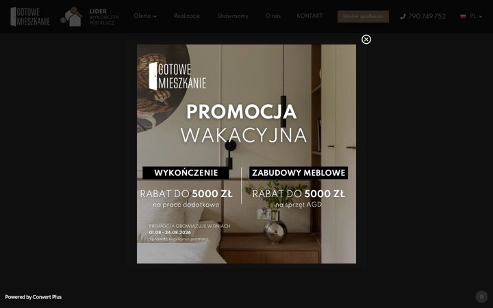 Screenshot of gotowemieszkanietrojmiasto.pl
