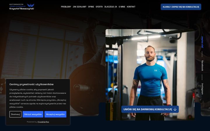Screenshot of gotowinasezon.pl