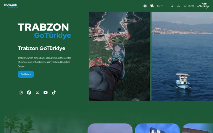 Screenshot of gotrabzonturkiye.com