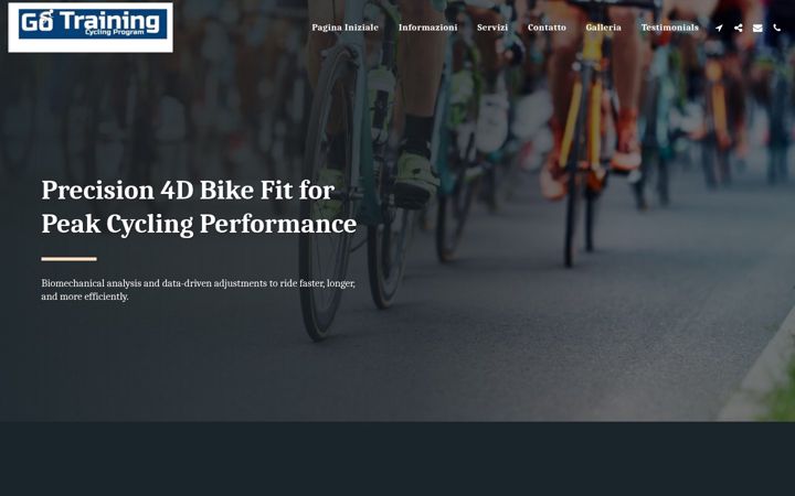 Screenshot of gotraining.it