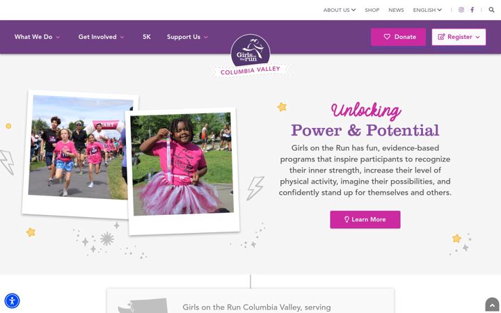 Screenshot of gotrcolumbiavalley.org