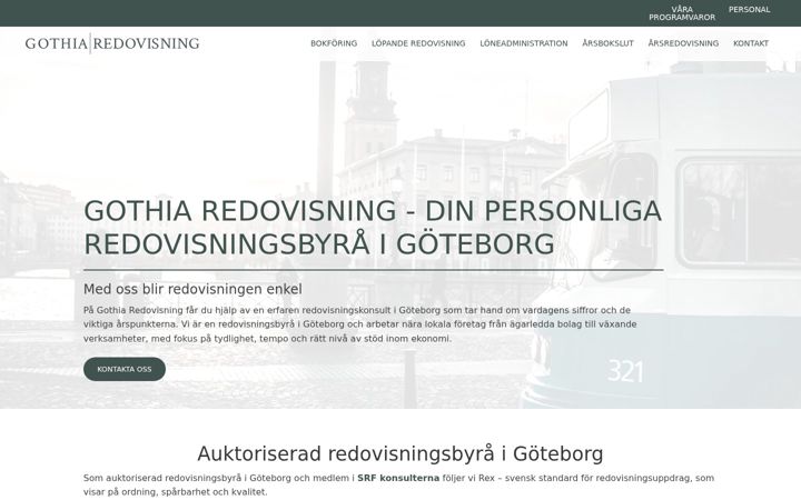 Screenshot of gotred.se
