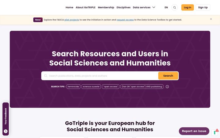 Screenshot of gotriple.eu