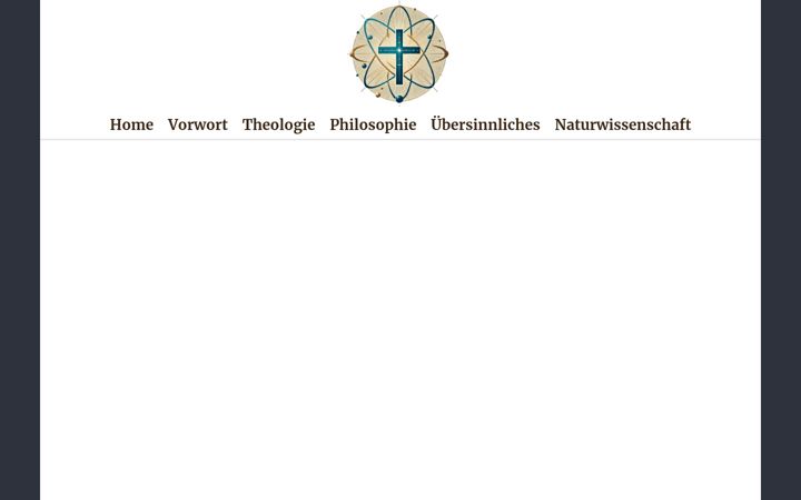 Screenshot of gott-und-wissenschaft.de