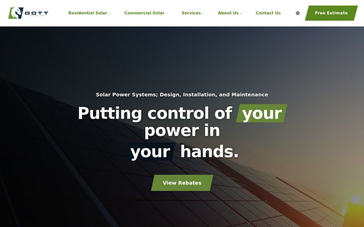 Screenshot of gottenergy.com