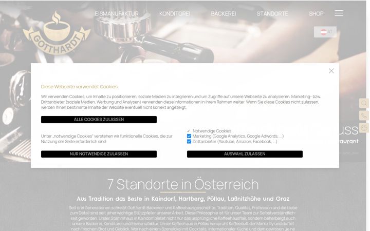 Screenshot of gotthardt.at