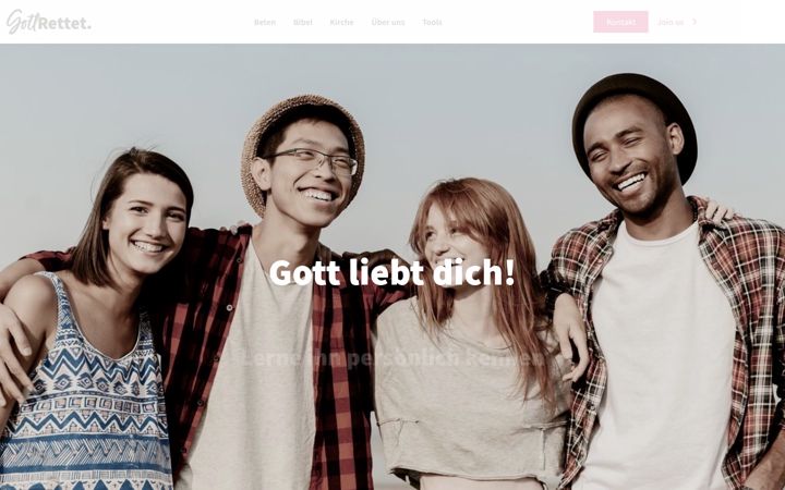 Screenshot of gottrettet.ch
