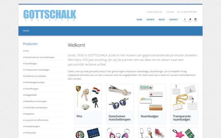 Screenshot of gottschalk.nl
