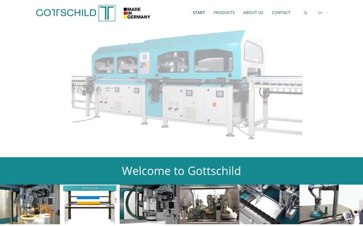 Screenshot of gottschild.de