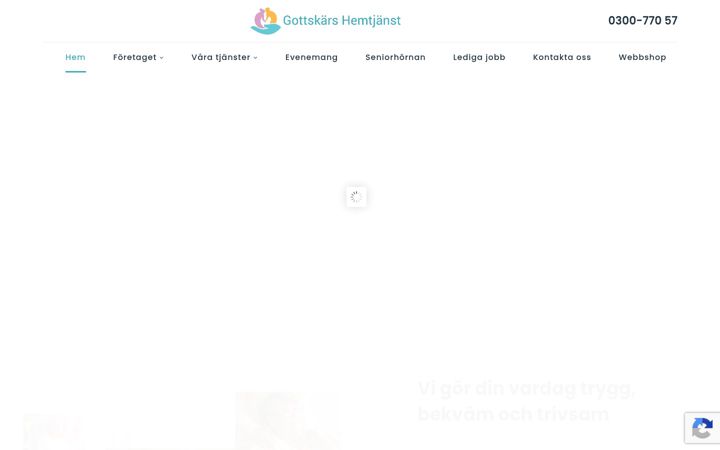 Screenshot of gottskarshemtjanst.se