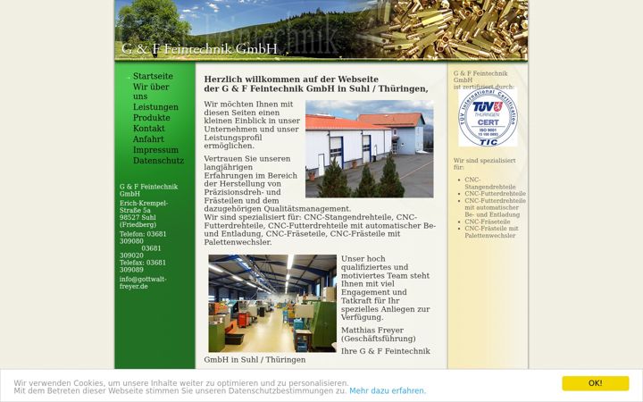 Screenshot of gottwalt-freyer.de