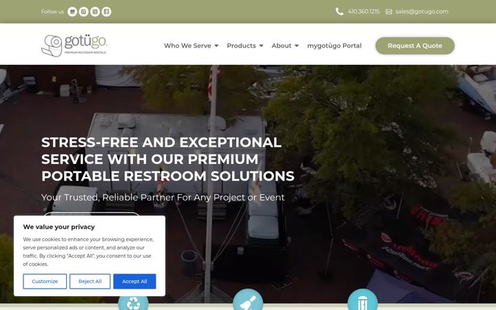 Screenshot of gotugo.com