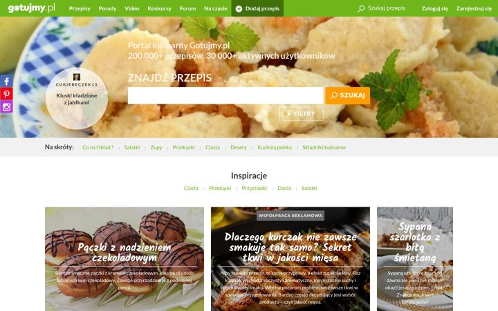 Screenshot of gotujmy.pl