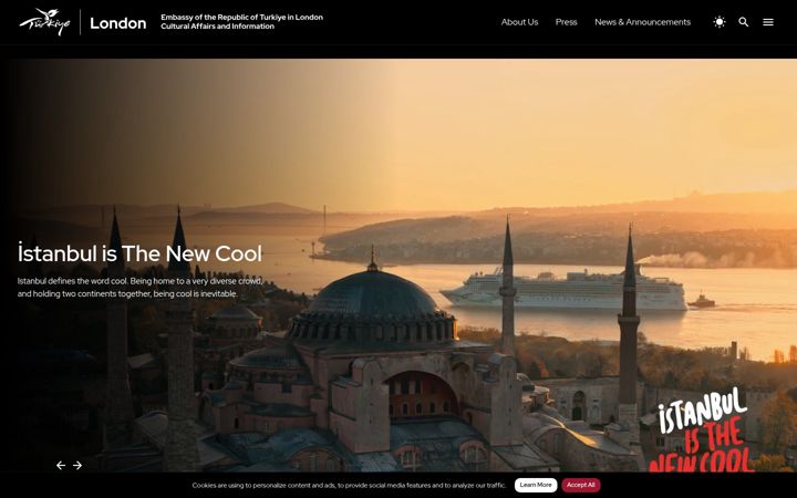 Screenshot of goturkiye.uk