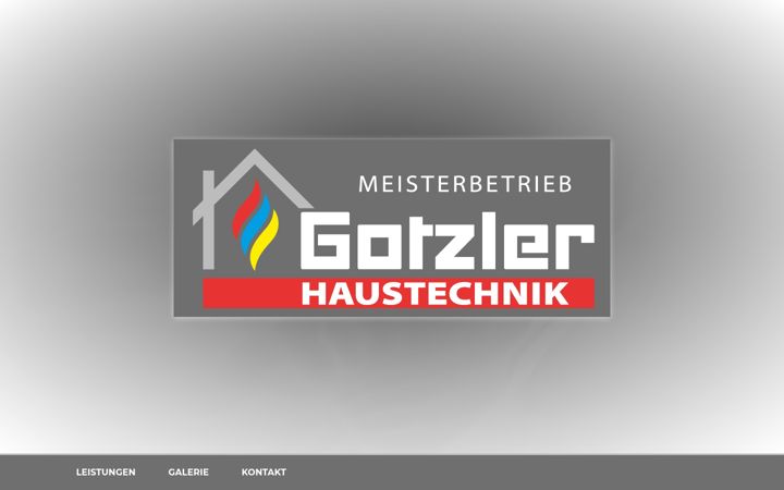 Screenshot of gotzler-haustechnik.de
