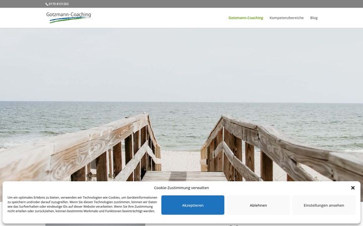 Screenshot of gotzmann-coaching.de