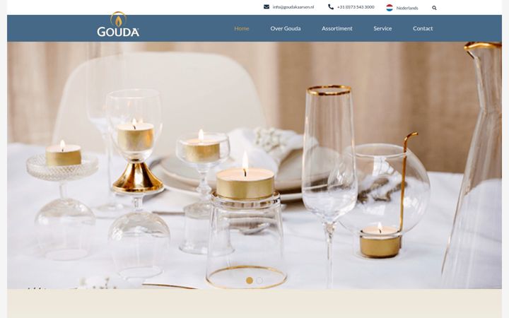 Screenshot of goudakaarsen.nl
