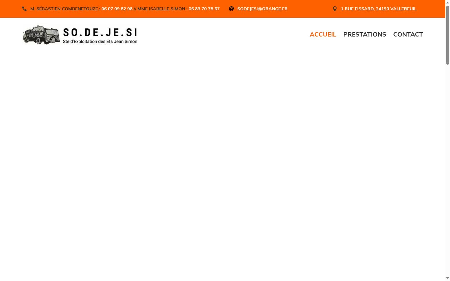 Captura de pantalla del banner de consentimiento mostrado antes de cualquier interacción