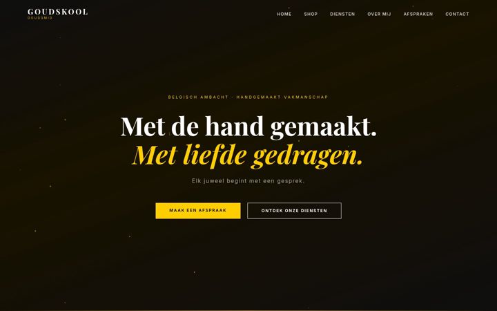 Screenshot of goudskool.be