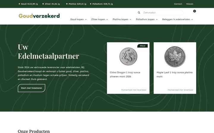 Screenshot of goudverzekerd.nl