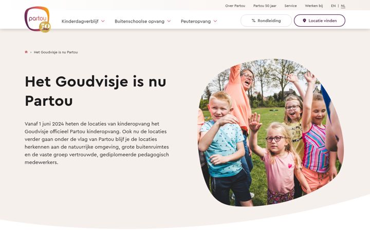 Screenshot of goudvisje.nl