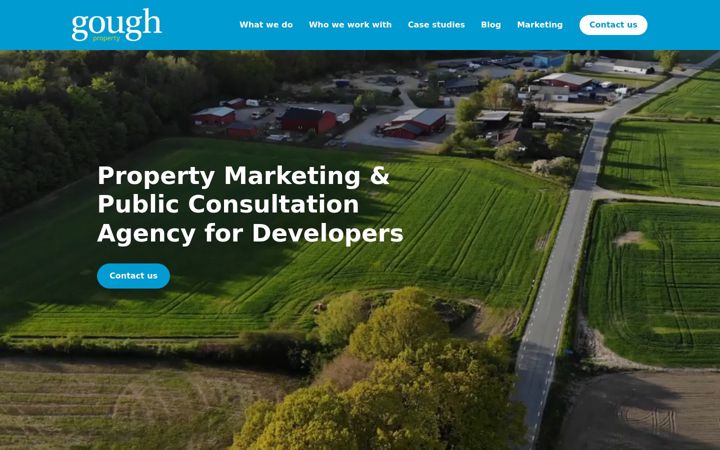 Screenshot of goughproperty.co.uk