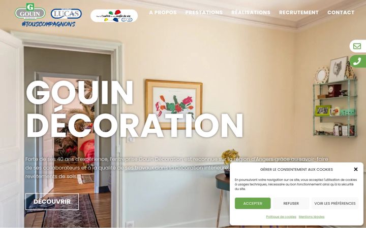 Screenshot of gouin-decoration.fr