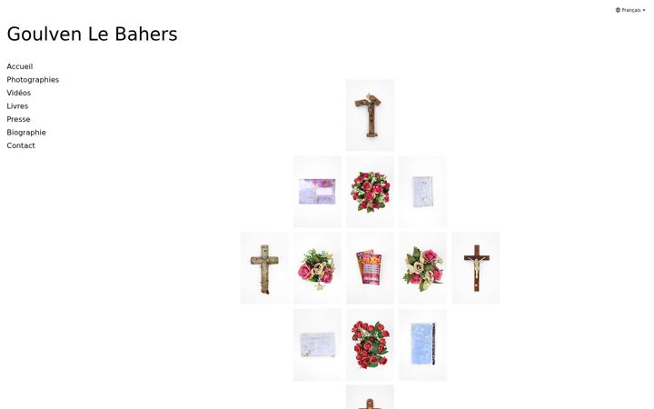 Screenshot of goulvenlebahers.com