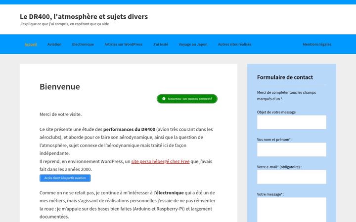Screenshot of goumain.nom.fr